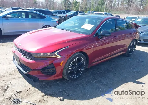 2021 Kia K5 Gt-Line из США, поврежденный, VIN 5XXG64J21MG077890